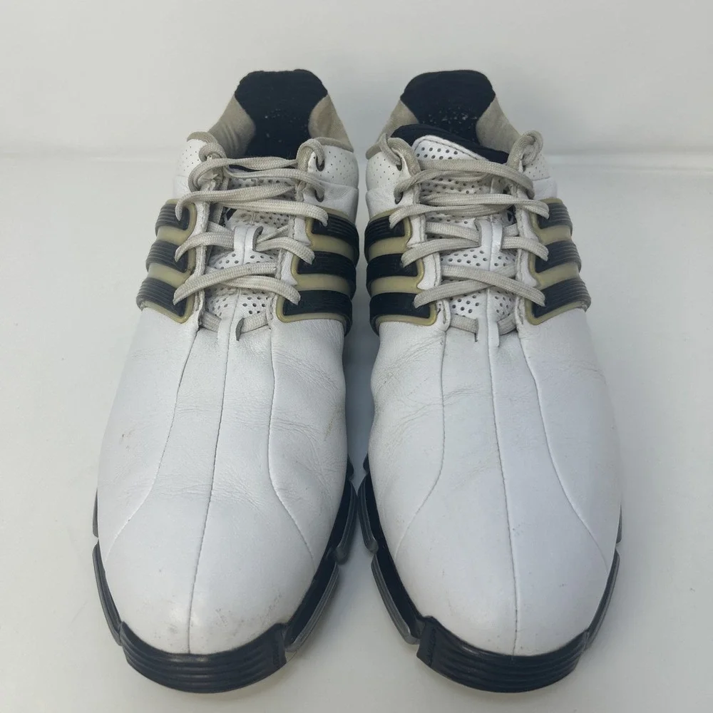 Adidas Tour360‎ 3.0 Golf Shoes Men's Size 8.5 EVG 791003 White /Brown